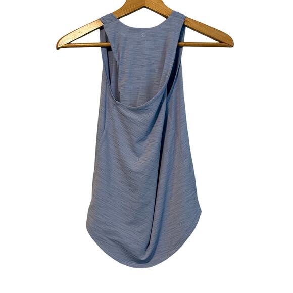 Calia by Carrie Underwood twist back performance tank Blue XXS NWT - Picture 3 of 7